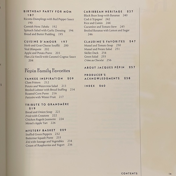 Jacques Pepin cookbook Cooking with Claudine - Picture 7 of 12